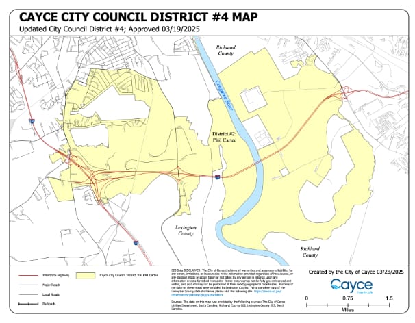 district 4 map image