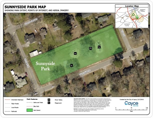 sunnyside map image